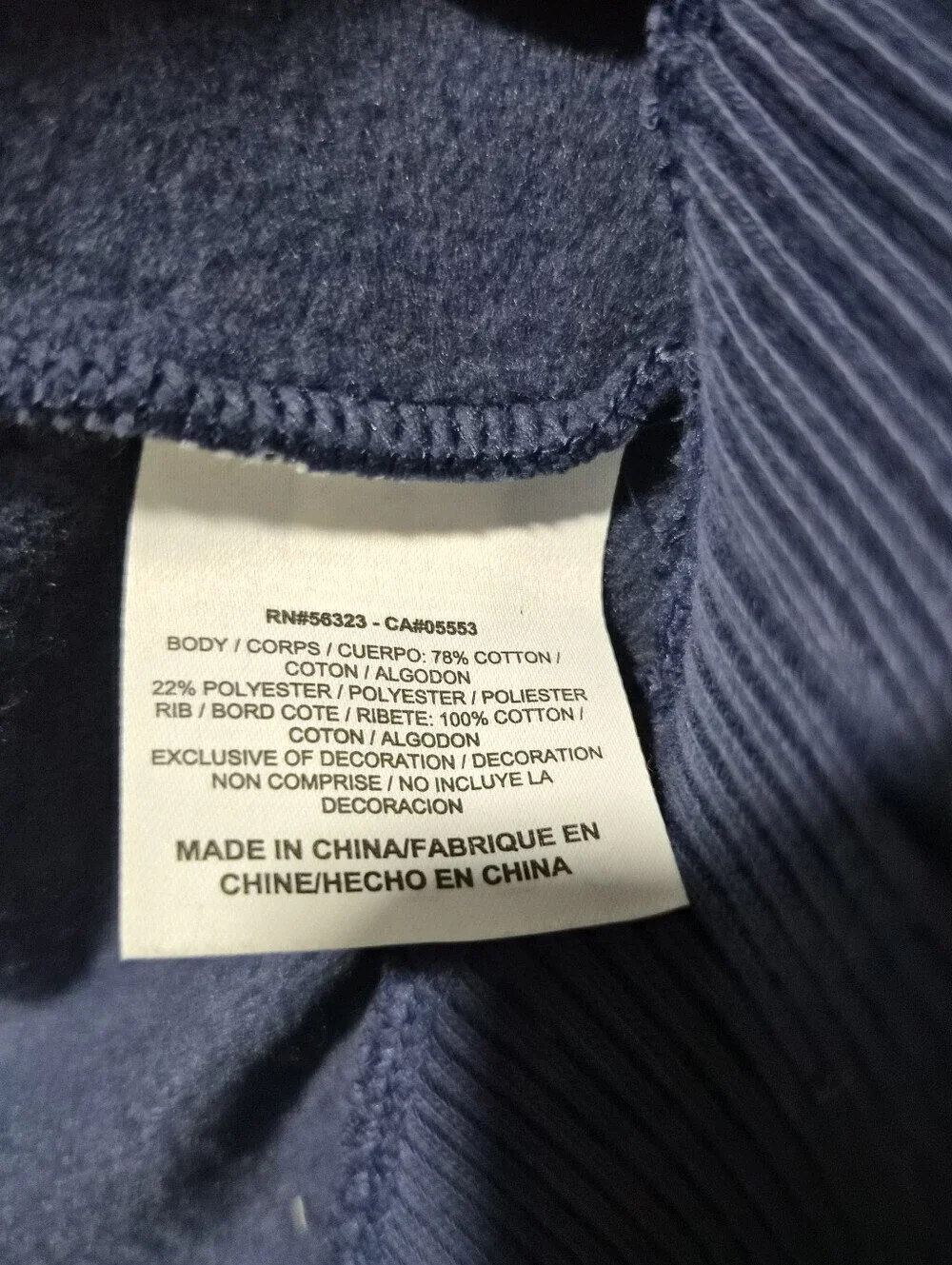 Jordan Men Jumpman Navy Blue Print Crewneck Pullover Size 2XL